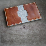 Brown card wallet
